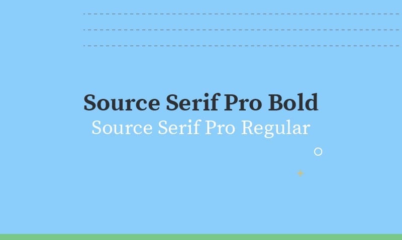 Source Serif Pro font